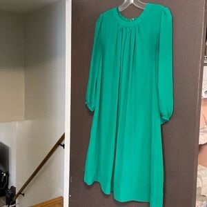 Emerald Green A-Line Dress